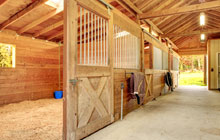 Westmoor End stable construction leads